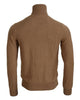 Dolce & Gabbana Beige Cashmere Turtleneck Pullover Sweater - GENUINE AUTHENTIC BRAND LLC  