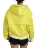 Dolce & Gabbana Yellow Nylon Quilted Hooded Pullover Jacket - GENUINE AUTHENTIC BRAND LLC  