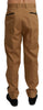 Dolce & Gabbana Brown Chinos Trousers Cotton Stretch Pants - GENUINE AUTHENTIC BRAND LLC  