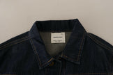 Master Coat Dark Blue Button Down Long Sleeves Denim Jacket - GENUINE AUTHENTIC BRAND LLC  