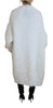 Dolce & Gabbana White Long Sleeves Fringes Cardigan Jacket - GENUINE AUTHENTIC BRAND LLC  