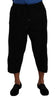 Dolce & Gabbana Black Cotton Torero Sweatpants Shorts Pants - GENUINE AUTHENTIC BRAND LLC  
