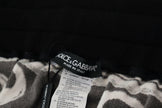Dolce & Gabbana Black Cotton Heritage Sweatpants Jogging Pants - GENUINE AUTHENTIC BRAND LLC  