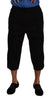 Dolce & Gabbana Black Cotton Torero Cropped Short Trouser Pants - GENUINE AUTHENTIC BRAND LLC  