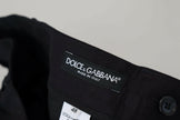 Dolce & Gabbana Blue Stretch Cotton Slim Trousers Chinos Pants - GENUINE AUTHENTIC BRAND LLC  