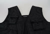 Dolce & Gabbana Black Nylon Full Zip Sleeveless Jacket - GENUINE AUTHENTIC BRAND LLC  