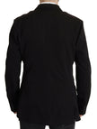 Dolce & Gabbana Black Wool Single Breasted Coat Blazer - GENUINE AUTHENTIC BRAND LLC  