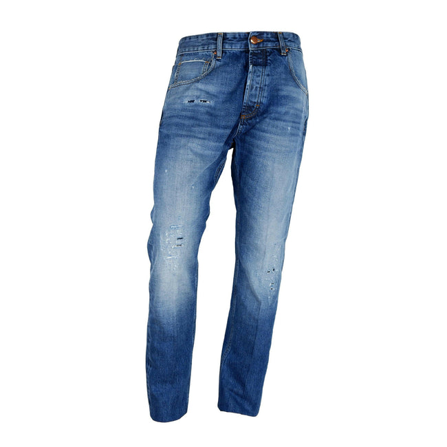 Don The Fuller Blue Cotton Jeans & Pant - GENUINE AUTHENTIC BRAND LLC  