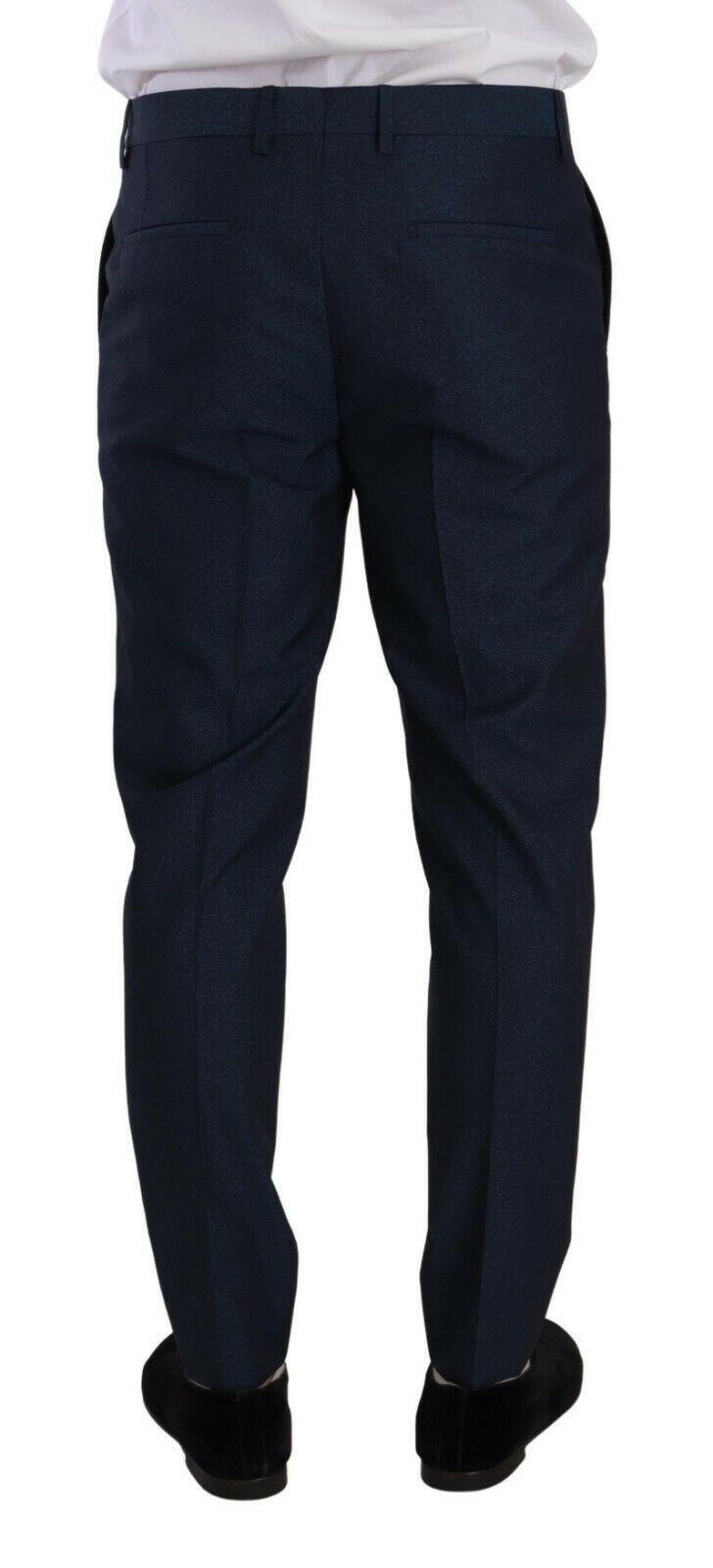 Dolce & Gabbana Dark Blue Formal Dress Trouser Dress Pants - GENUINE AUTHENTIC BRAND LLC  