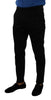 Dolce & Gabbana Black Brocade Skinny Formal Trouser Dress Pants - GENUINE AUTHENTIC BRAND LLC  