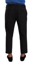 Dolce & Gabbana Gray Bordeaux Wool Trouser Dress Pants - GENUINE AUTHENTIC BRAND LLC  