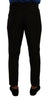 Dolce & Gabbana Bordeaux Wool Men Skinny Trouser Pants - GENUINE AUTHENTIC BRAND LLC  
