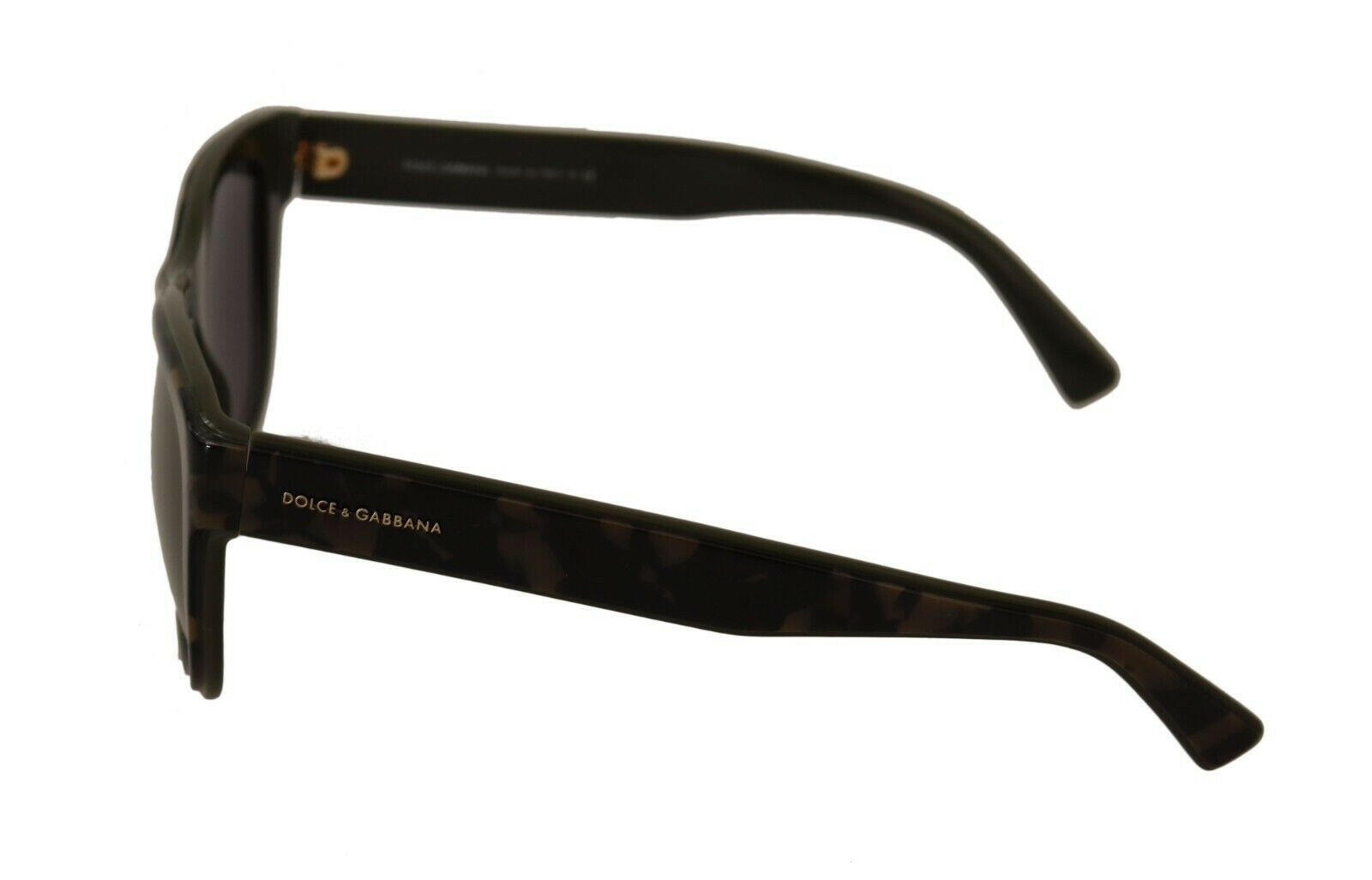 Dolce & Gabbana Brown Mirror Lens Plastic Full Rim Sunglasses - GENUINE AUTHENTIC BRAND LLC  