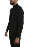 MILA SCHÖN Brown Turtle Neck Pullover Wool Sweater - GENUINE AUTHENTIC BRAND LLC  