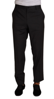 Dolce & Gabbana Gray Wool Formal Tuxedo Trouser Dress Pants - GENUINE AUTHENTIC BRAND LLC  