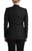 Costume National Black Long Sleeves Double Breasted Jacket - GENUINE AUTHENTIC BRAND LLC  