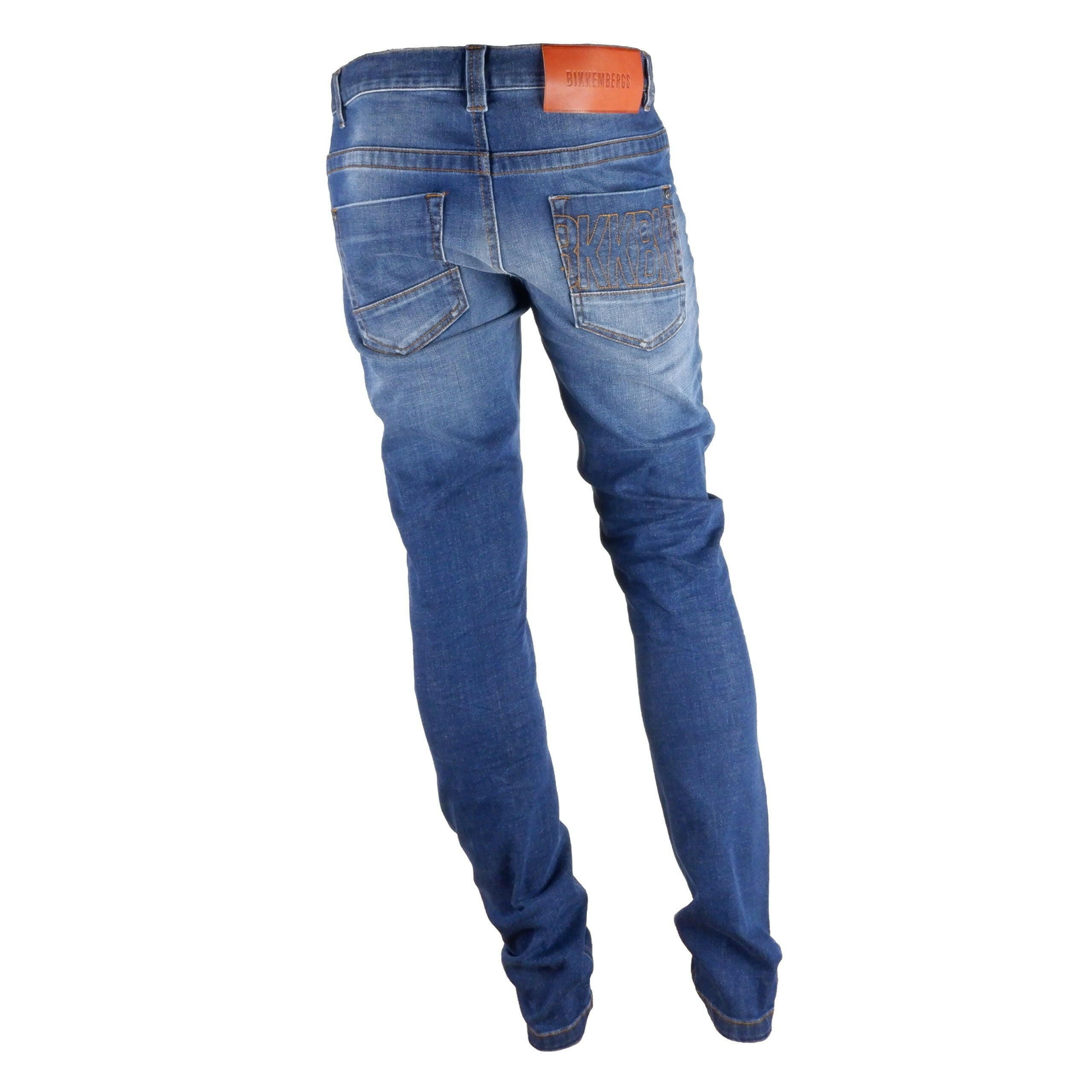 Bikkembergs Blue Cotton Jeans & Pant - GENUINE AUTHENTIC BRAND LLC  