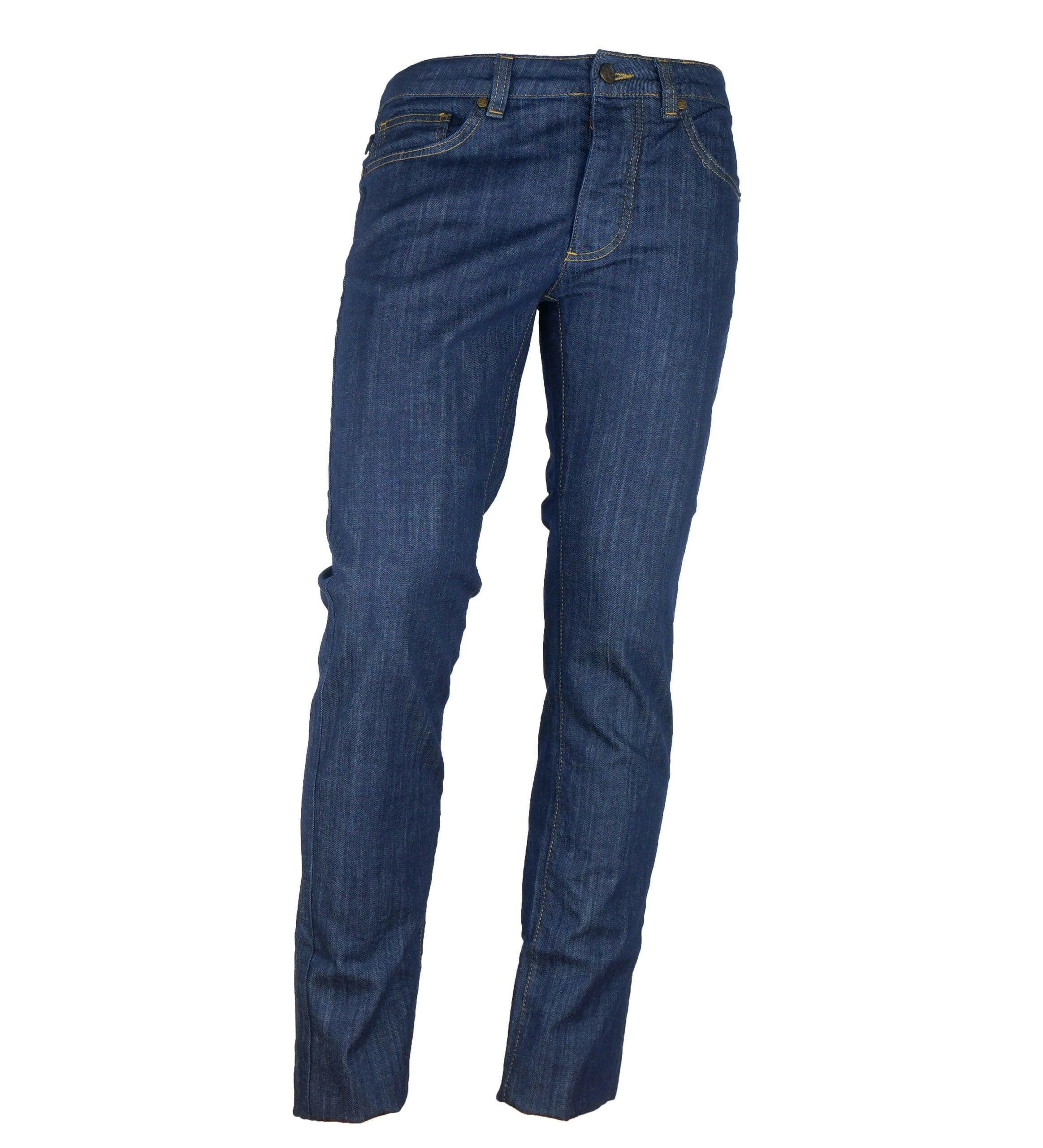 Cavalli Class Blue Cotton Jeans & Pant - GENUINE AUTHENTIC BRAND LLC  